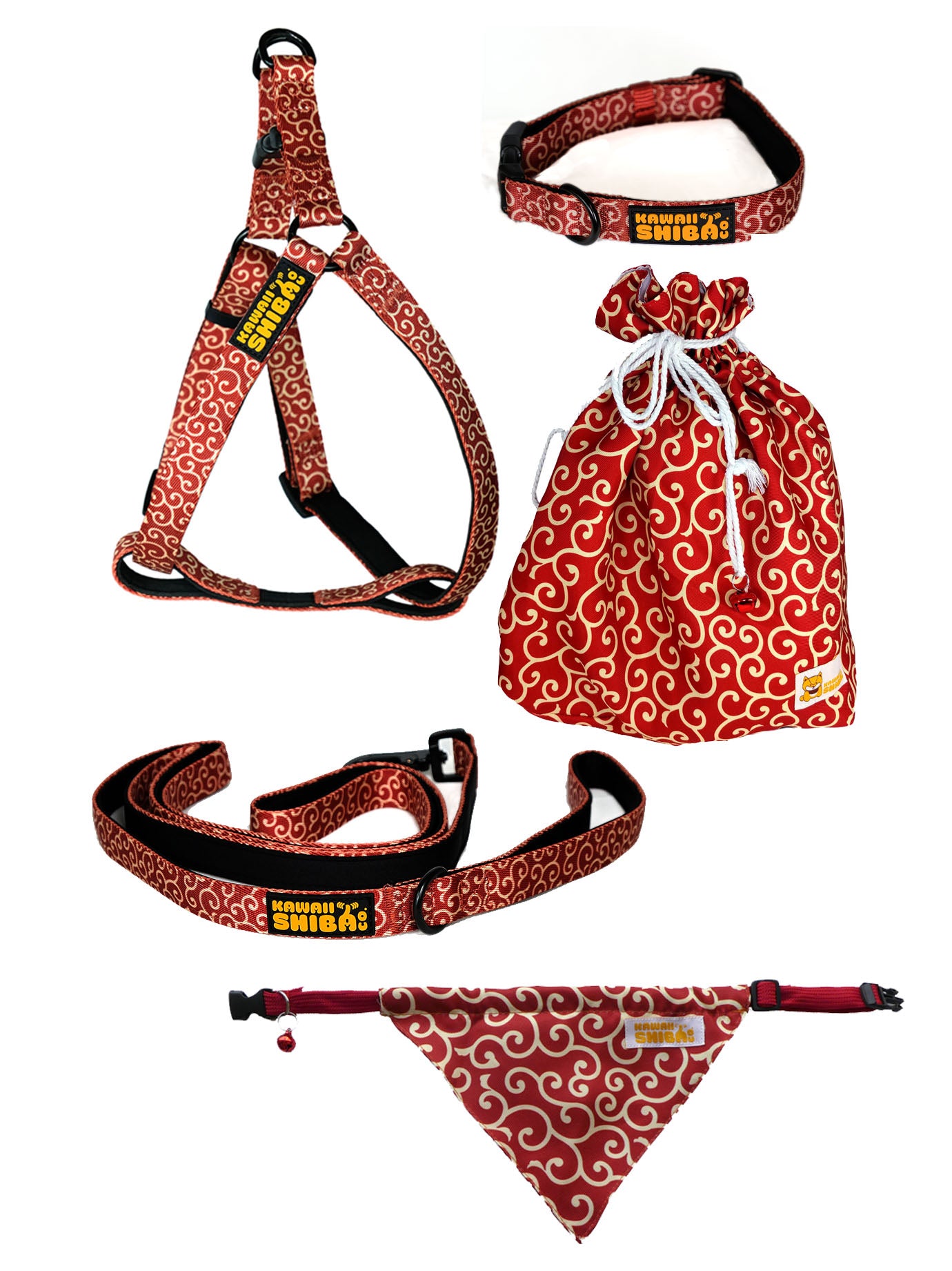 Karakusa Bundle - Limited Time ONLY - Harness, Collar, Leash Plus Freebies