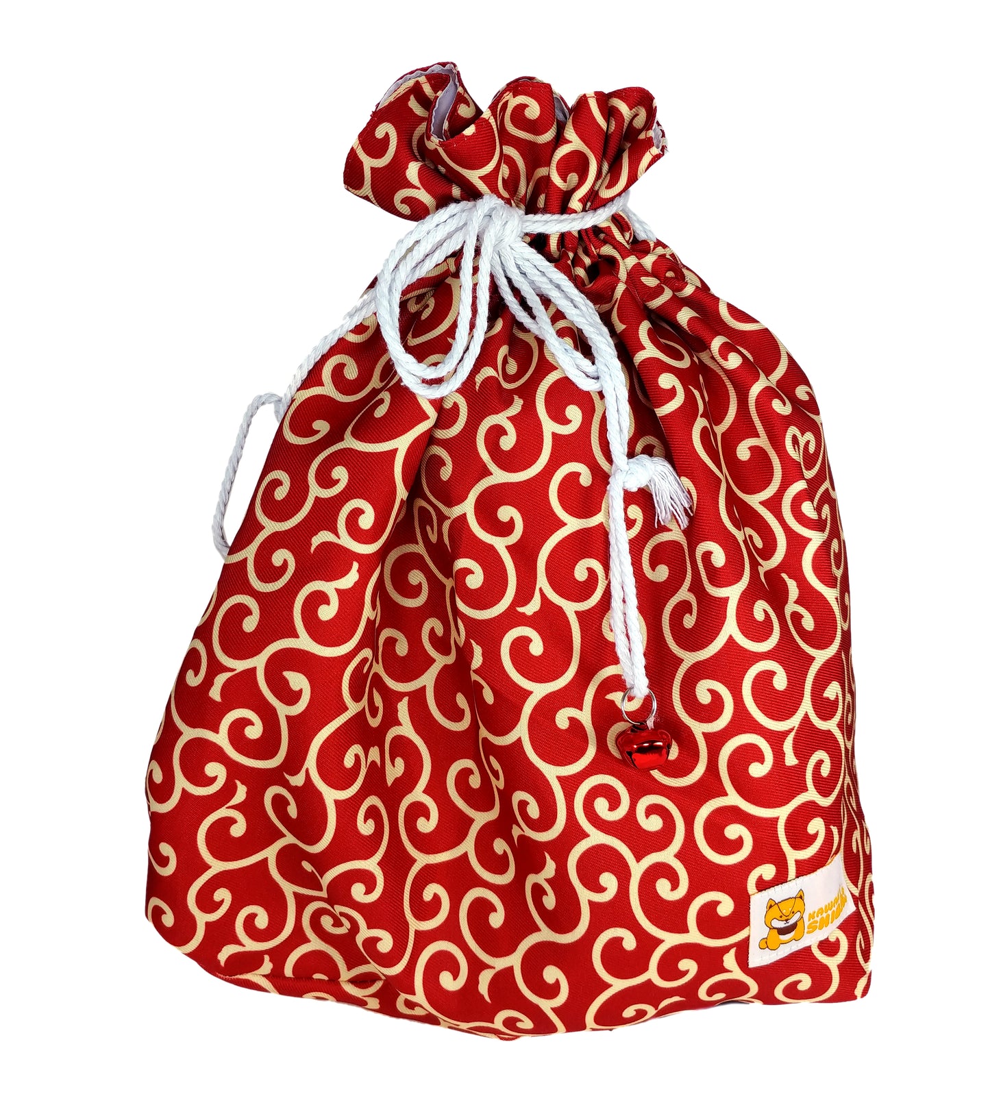 Kawaii Shiba Co. Fabric Reusable Drawstring Bag/Gift Bag
