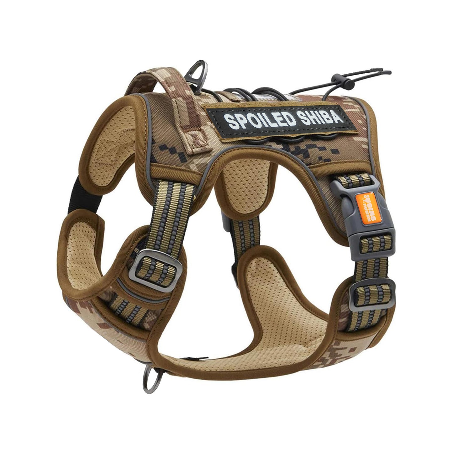 Kawaii Shiba Co. Tactical Shiba Inu Camouflage Harness