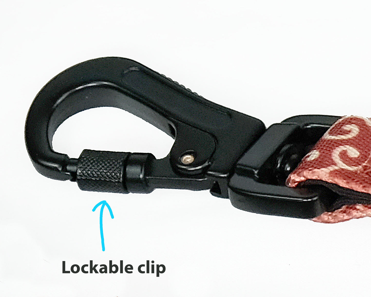 Kawaii Shiba Co. Karakusa Neoprene-Lined Secure Leash